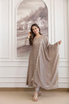 Women's Embroidered Vichitra Silk Kurta Pant Set with Dupatta