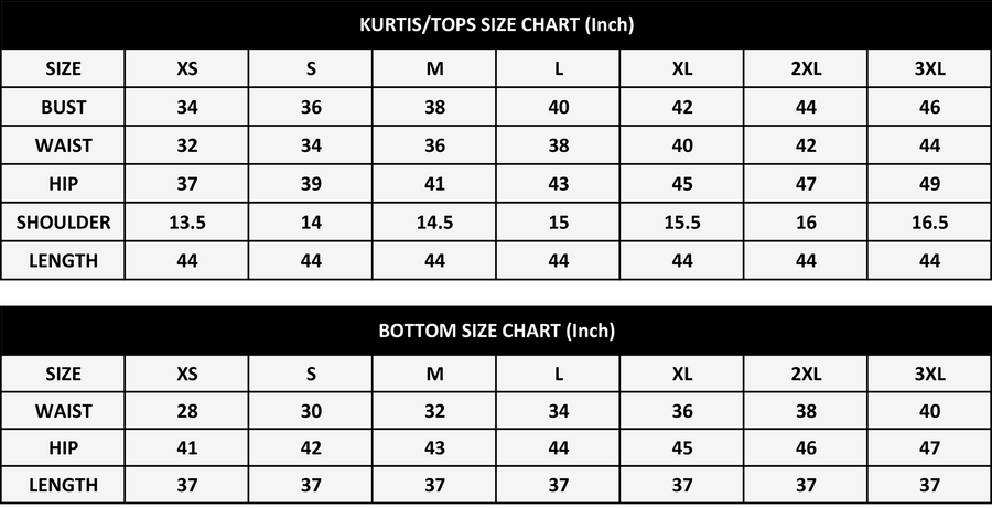 Size Guide